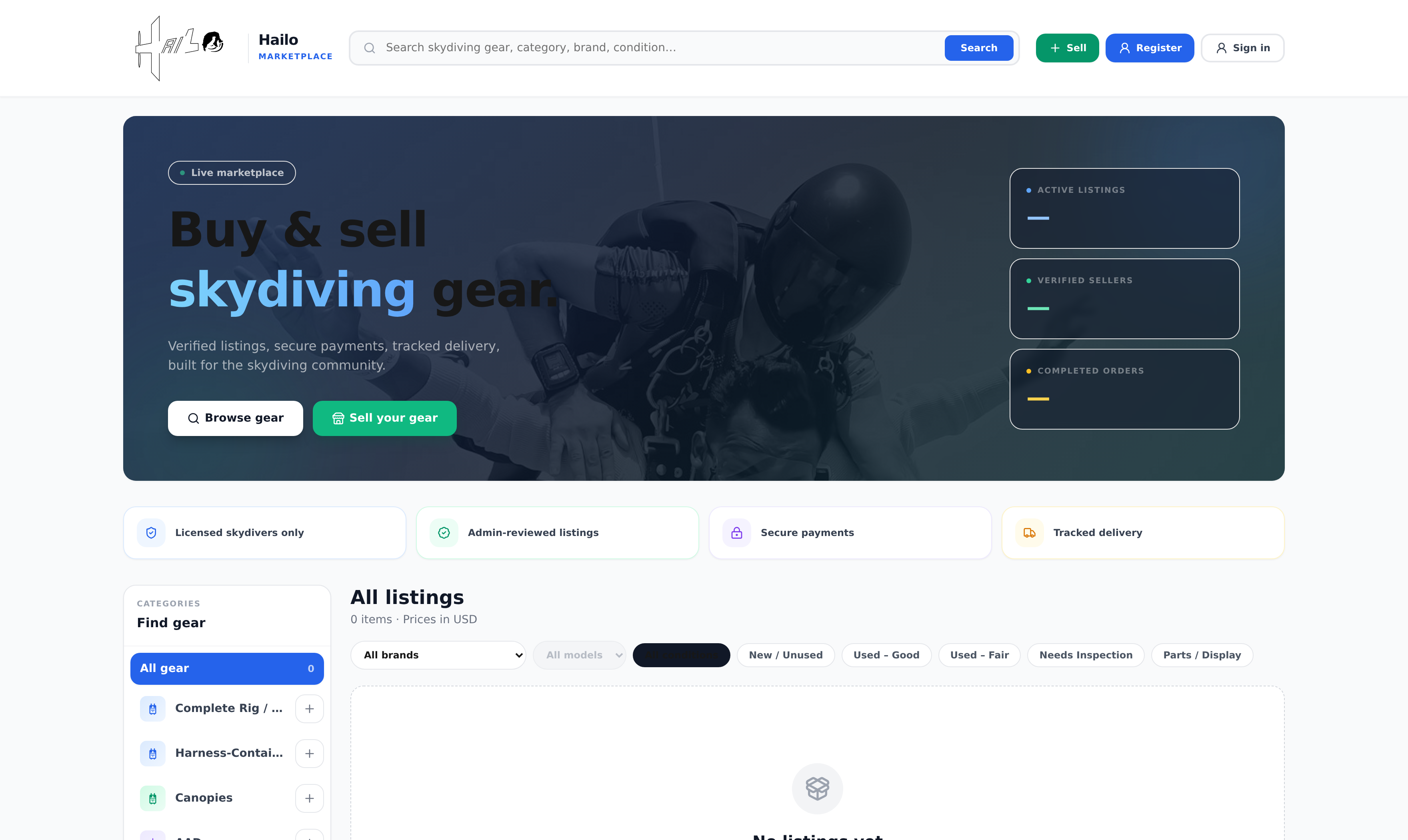 Hailo marketplace