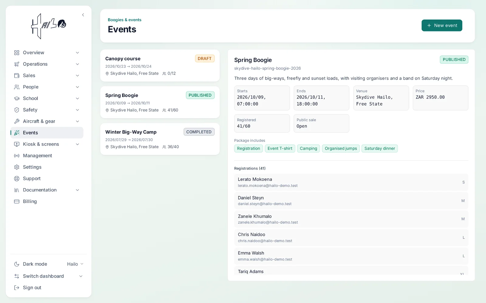 Hailo — a boogie with its registrations against capacity